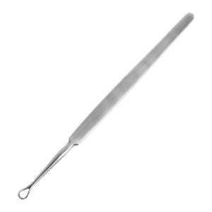 Gill Corneal Knife Curved Cutting Edge - Straight Stainless Steel, 12.5 cm - 5"