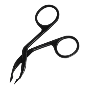 Eye-Brow-Scissor-Tweezer Black Powder Coating
