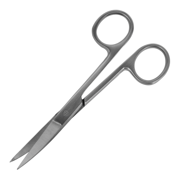 Scissors - Pointed-Curved Stainless Steel 14.5 cm