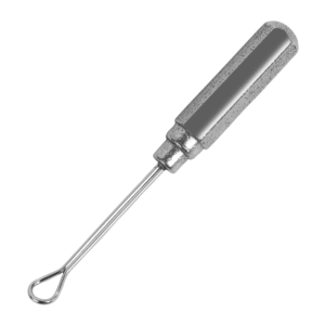 Earwax Remover with handle made of stainless steel - 6.5 cm