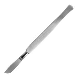 Single-Ended Dental Spatula for cutting (Flat & Wide Blade)