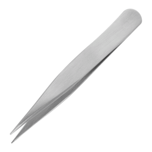 Mini splinter tweezers stainless steel 6 cm