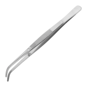 Tweezers with guide pin 12.5 cm