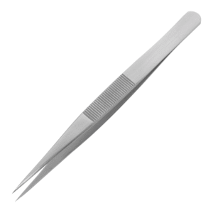 Pointed And Handle Printed stainless Steel Tweezer
