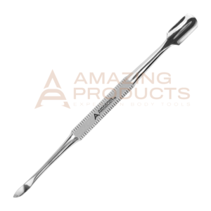 Cuticle Pusher Double-Ended 10 cm Stainless Steel